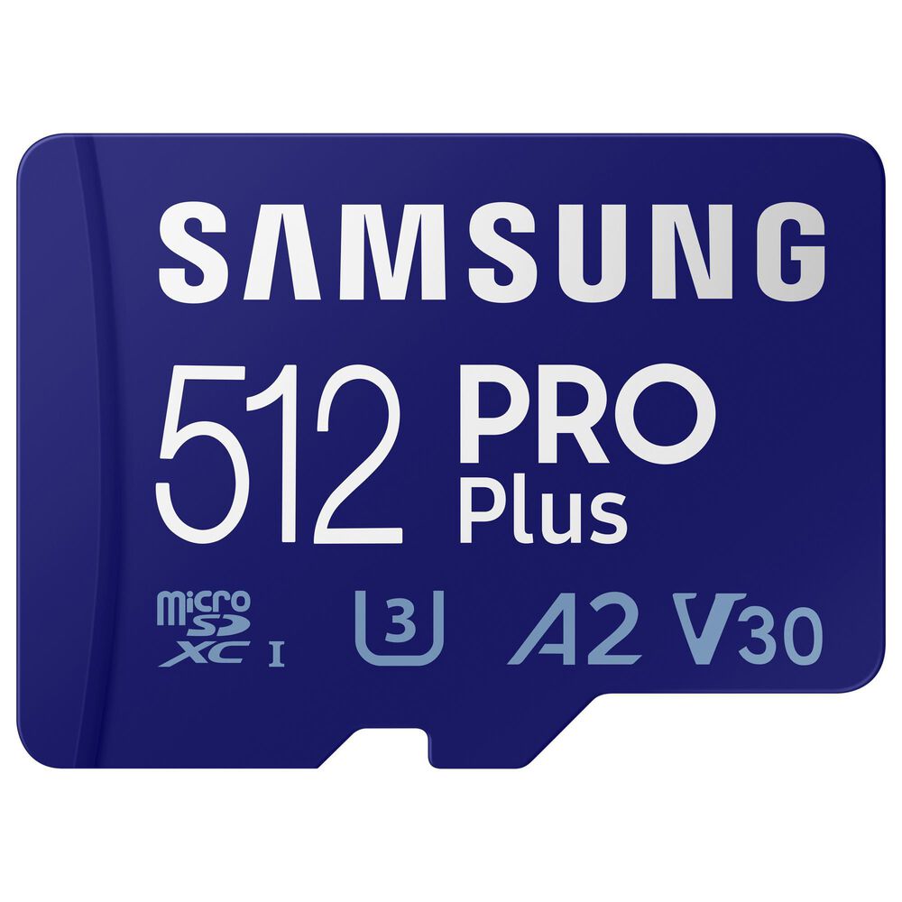Samsung 512GB PRO Plus + Adapter microSDXC Memory Card, , large
