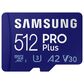 Samsung 512GB PRO Plus + Adapter microSDXC Memory Card, , large