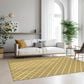 Dalyn Rug Company York 8" x 10" Gold Indoor/Outdoor Area Rug, , large