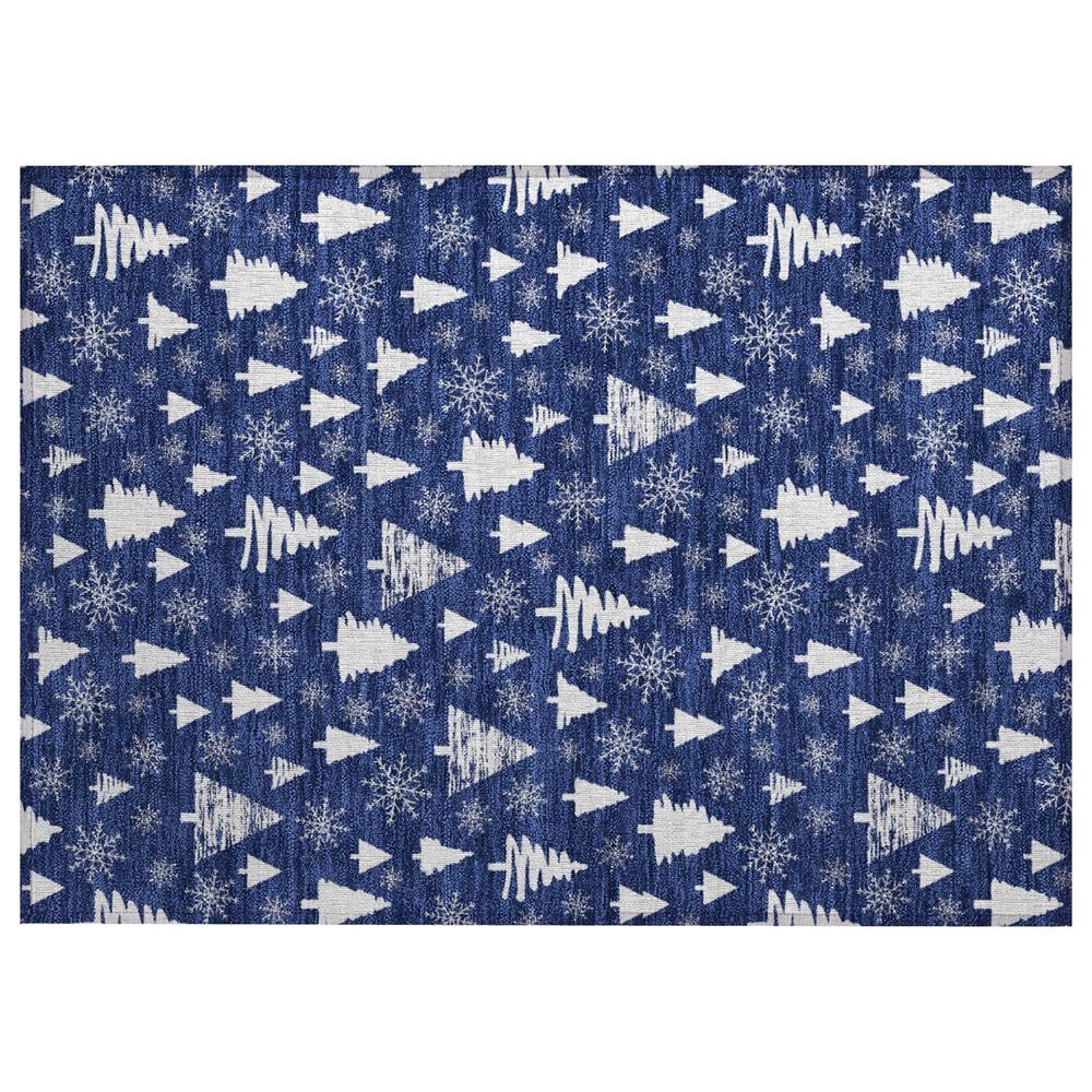 Dalyn Rug Company Wonderland WN23 2"6" x 3"10" Navy Indoor/Outdoor Area Rug, , large