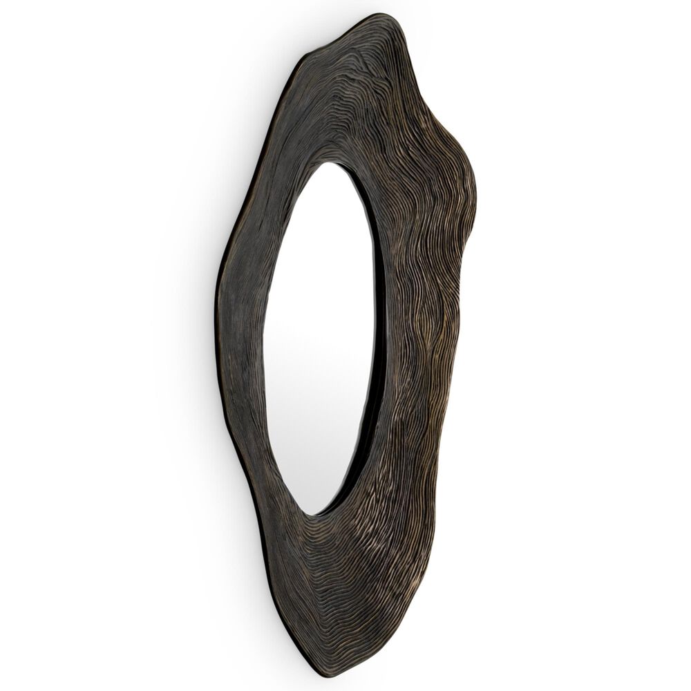 Eichholtz Pavona Wall Mirror in Bronze, , large