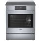 Bosch Benchmark 2-Piece Kitchen Package with 4.6 Cu. Ft. Induction Slide-in Range and 1.9 Cu. Ft. Over-The-Range Microwave in Stainless Steel, , large