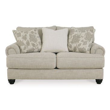 Signature Design by Ashley Asanti Stationary Loveseat in Fog, , large