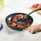 Faber Forged Induction 10" Ceramic Nonstick Frying Pan in Black and Gold, , large