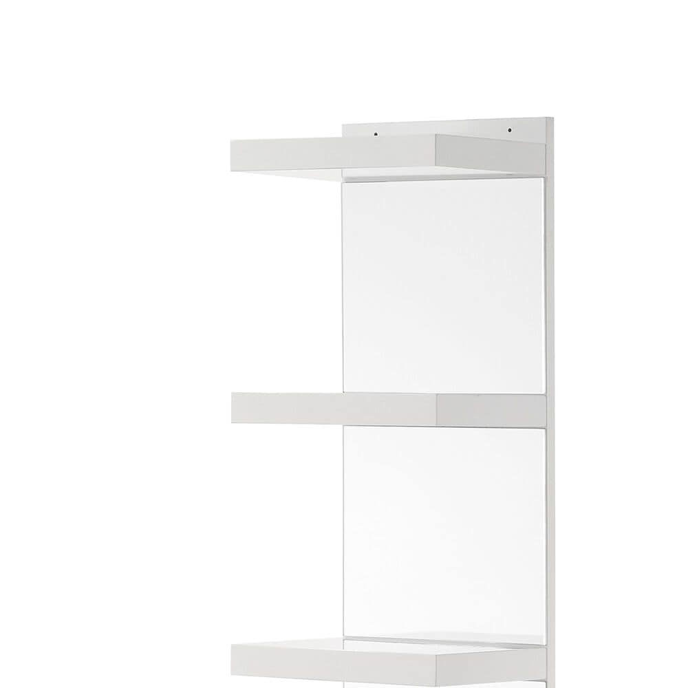 Crown Mark Luxo Rack in White, , large