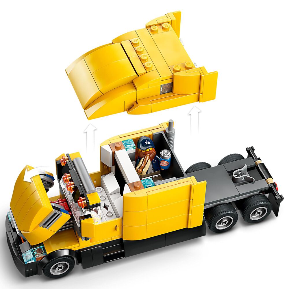 LEGO City Yellow Delivery Truck, , large