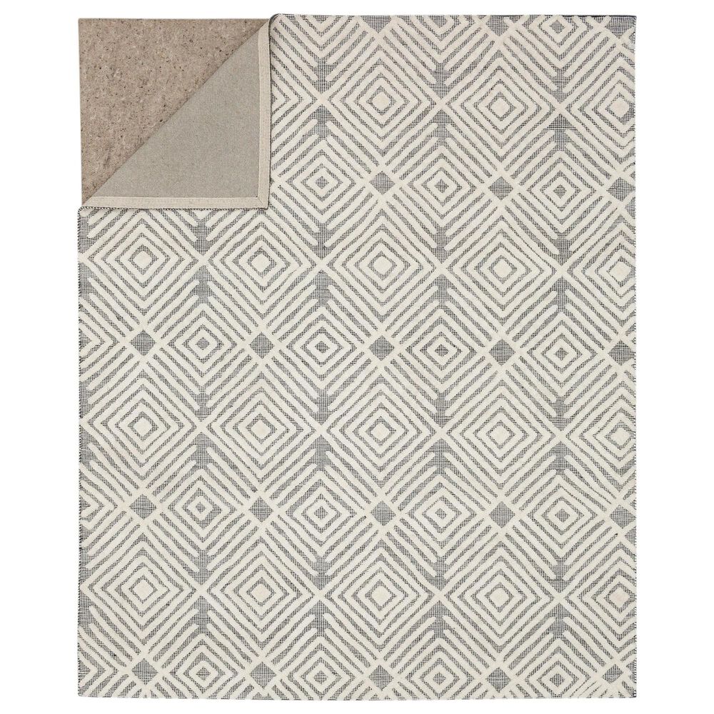 Drew and Jonathan Home Sirocco Tipaza 9&#39; x 12&#39; Black and White, , large