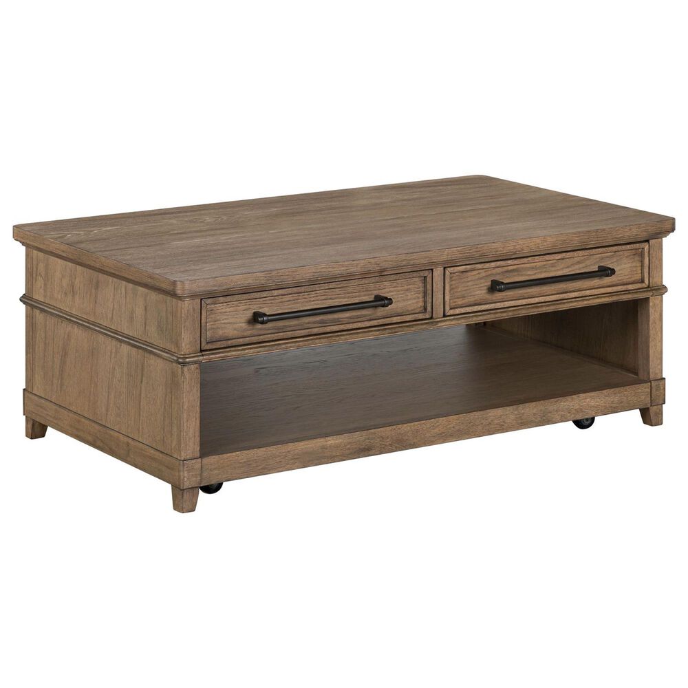 Belle Furnishings Artisan Home Rectangular Cocktail Table in Sienna Stone, , large