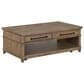 Belle Furnishings Artisan Home Rectangular Cocktail Table in Sienna Stone, , large