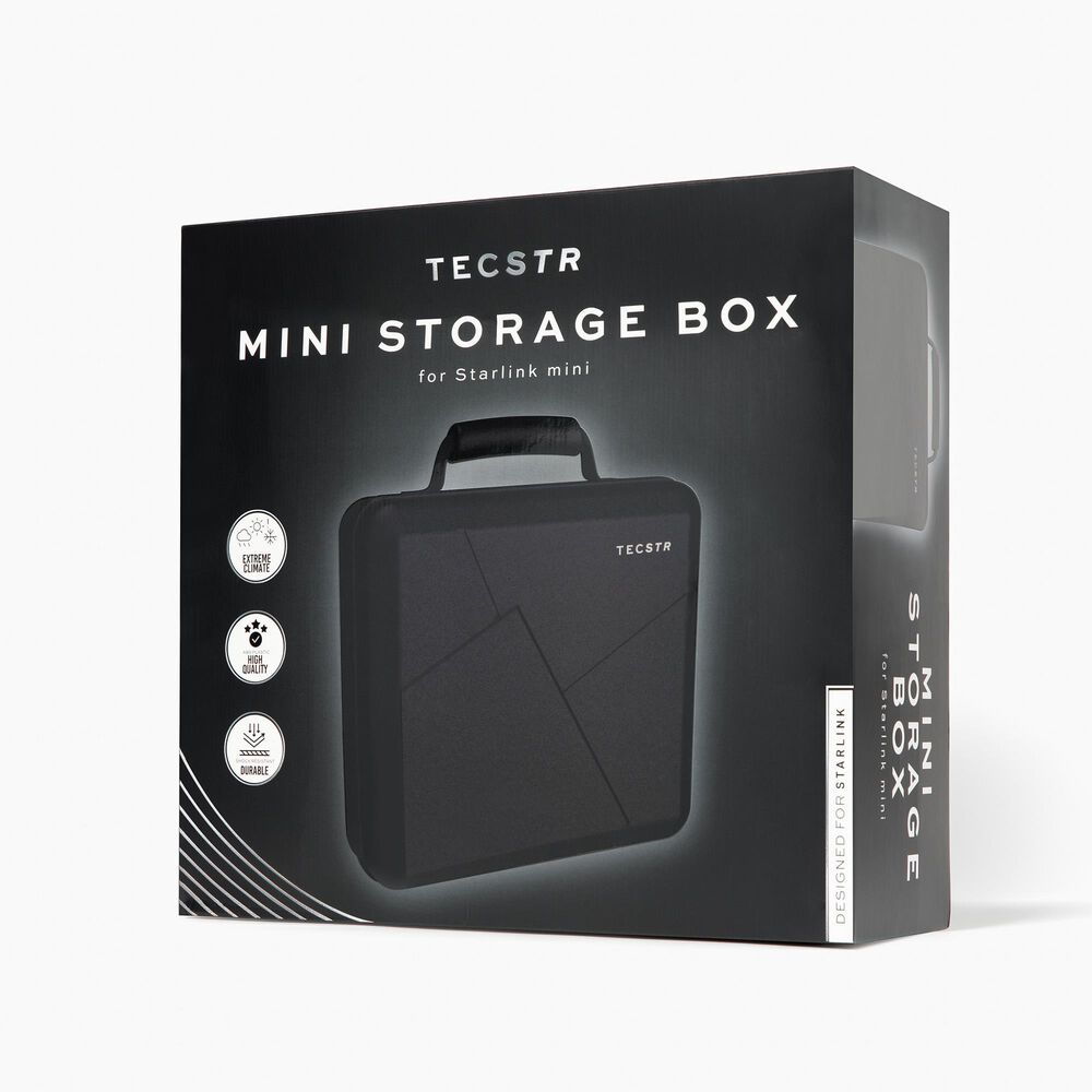 Starlink Starlink Mini Hard Shell Storage Bag in Black, , large