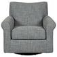 Ashley Renley Swivel Glider Accent Chair in Ash, , large