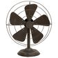 Maple and Jade 18" Vintage Metal Sculpture in Black, , large