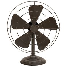 Maple and Jade 18in Vintage Metal Sculpture in Black