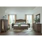 Riva Ridge Oxford 3-Piece Queen Sleigh Bedroom Set in Cocoa with USB Ports, , large