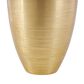 Maple and Jade 18" Decorative Vase with Hammered Top in Brushed Gold, , large