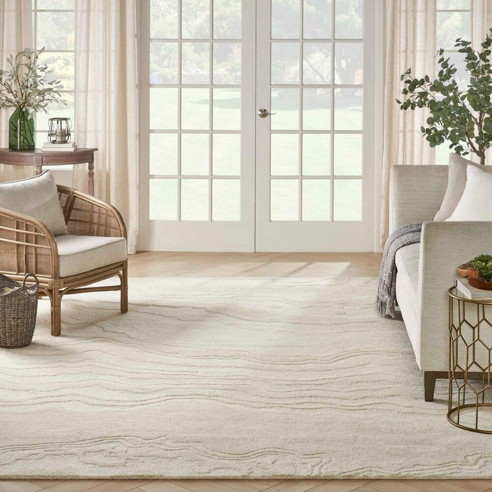 Nourison Graceful 3&#39;9&quot; x 5&#39;9&quot; Ivory Area Rug, , large
