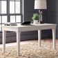 Ashley Kanwyn Home Office Desk in Distressed Whitewash, , large