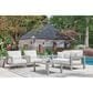 Ashley Hurley Park Patio Rectangular Coffee Table in Gray, , large