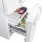 GE Appliances 18.6 Cu. Ft. Counter-Depth French-Door Refrigerator in White, , large