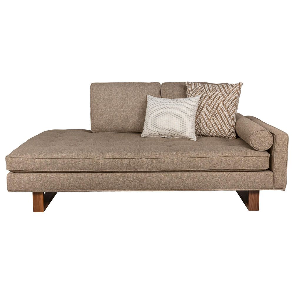 Jonathan Louis Bennett Right-Facing Chaise in Zuri Stone, , large