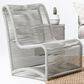 Sunset West Milano Patio Armless Chair in Frost, , large