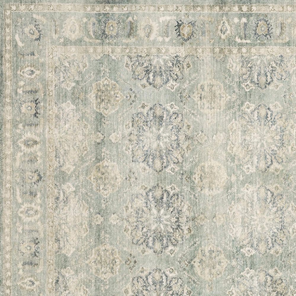 Oriental Weavers Savoy Mayfield 28107 2&#39; x 8&#39; Green Scatter Rug, , large