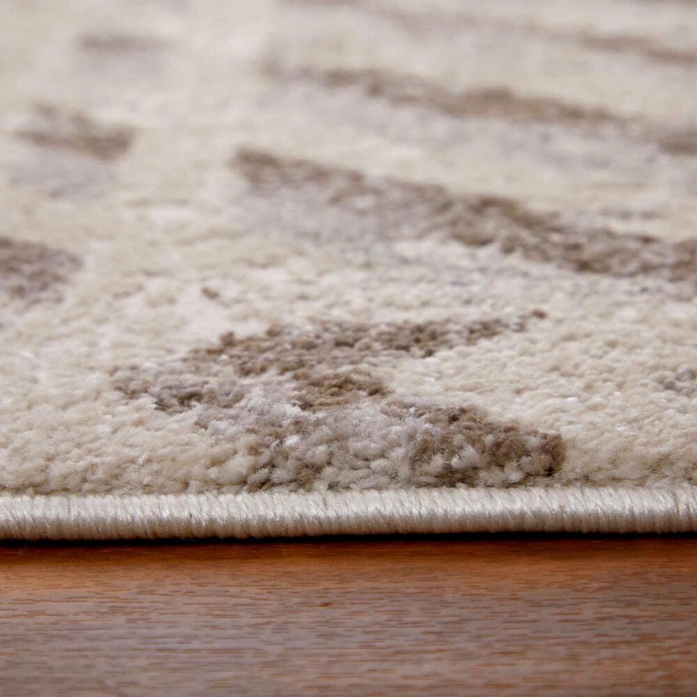 Feizy Vancouver 39NQF 8&#39; x 10&#39; Beige and Brown Area Rug, , large