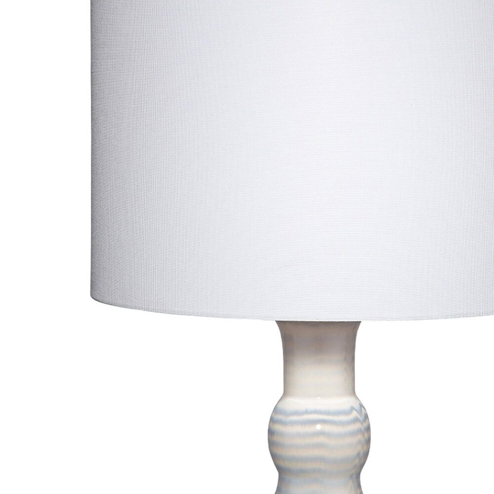 Splendor Living Milforde Table Lamp in Blue and White, , large