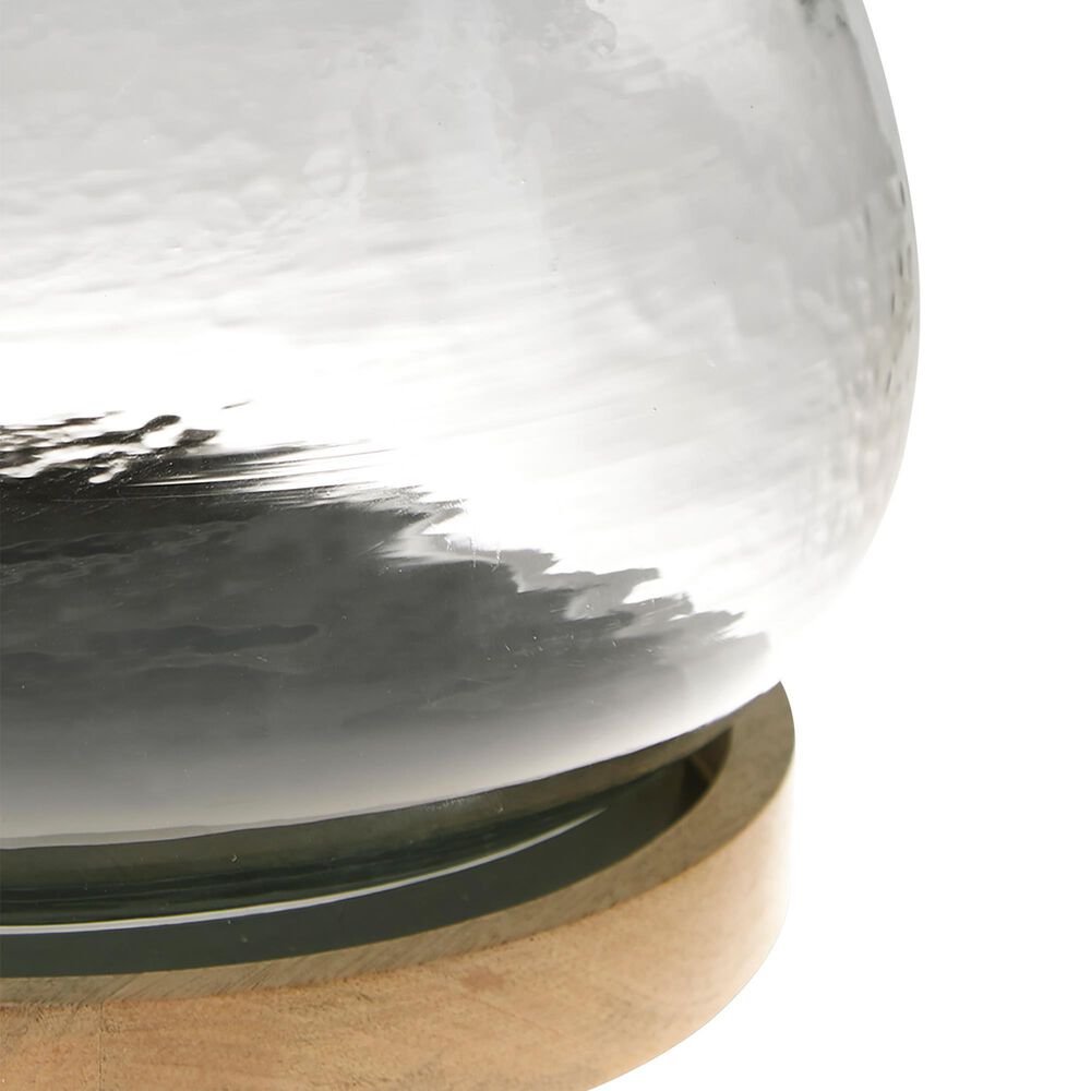 Ashley Adalisen Candle Holder in Clear and Brown, , large