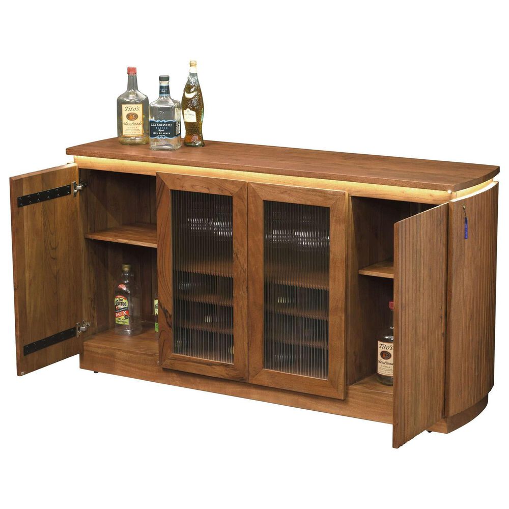 Howard Miller Thorin Sideboard Bar in Light Brown Matte, , large