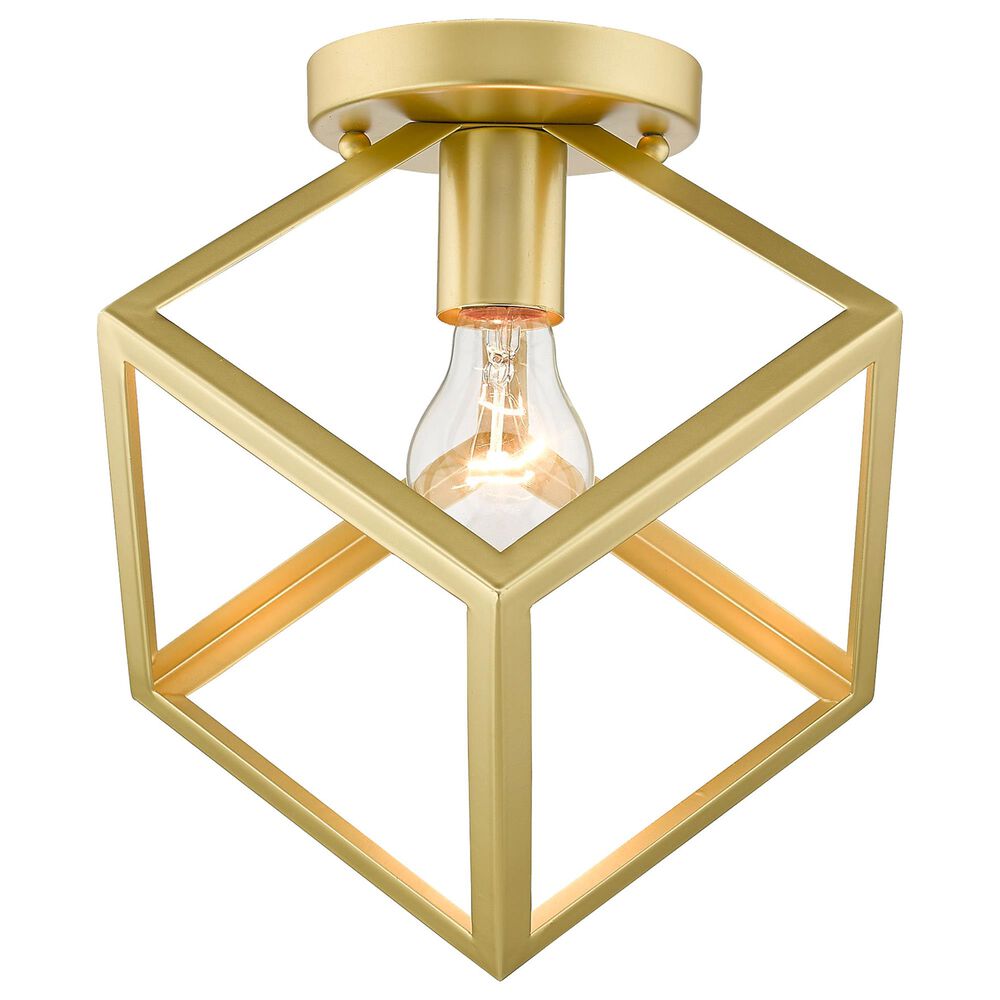Golden Lighting Cassio Flush Mount in Olympic Gold, , large