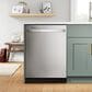 Whirlpool 24" Built-In Dishwasher with AI Intelligent Wash and Tall Top Rack in Fingerprint Resistant Stainless Steel, , large
