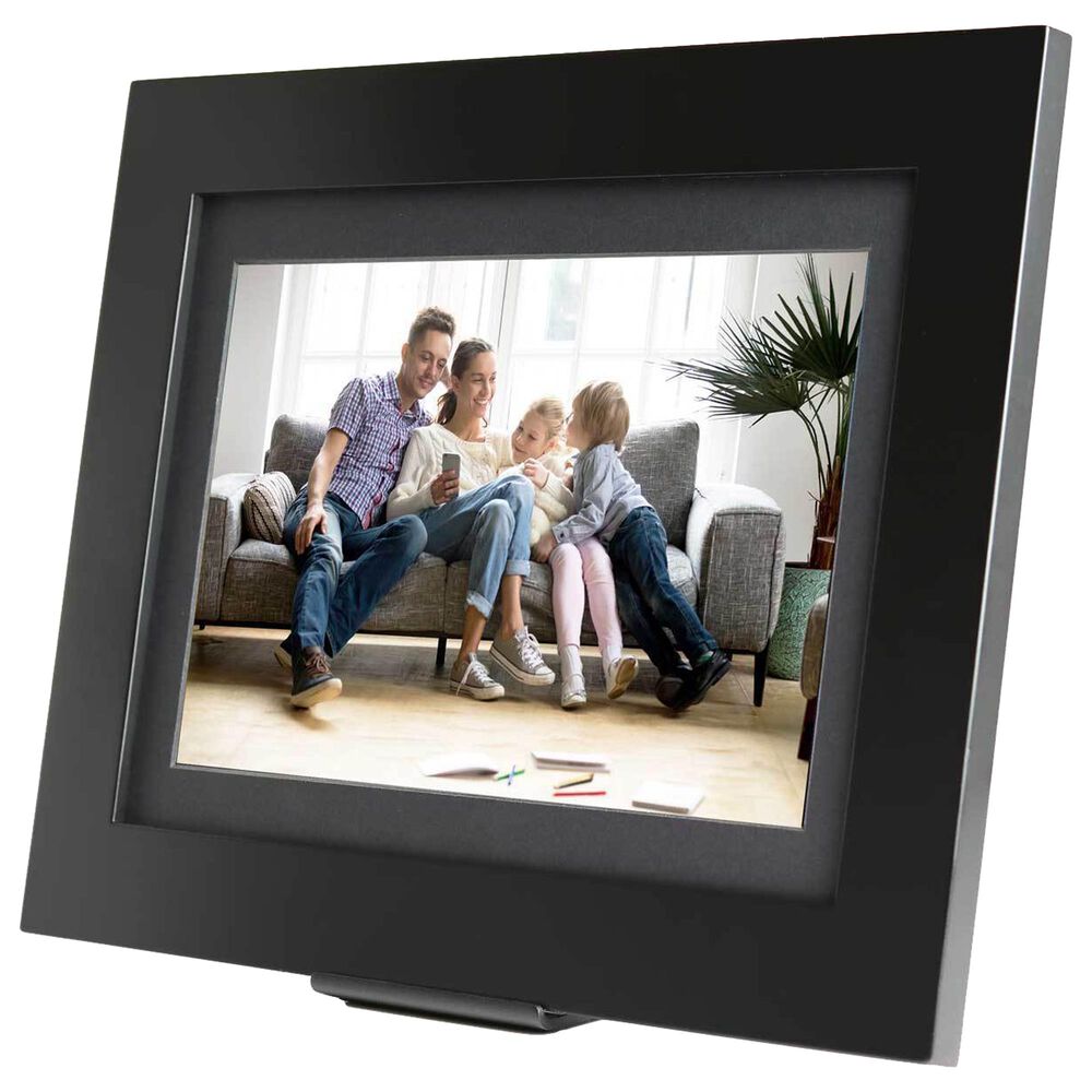 Simply Smart Home PhotoShare Friends and Family 10.1" Smart Digital Photo Frame in Black, , large