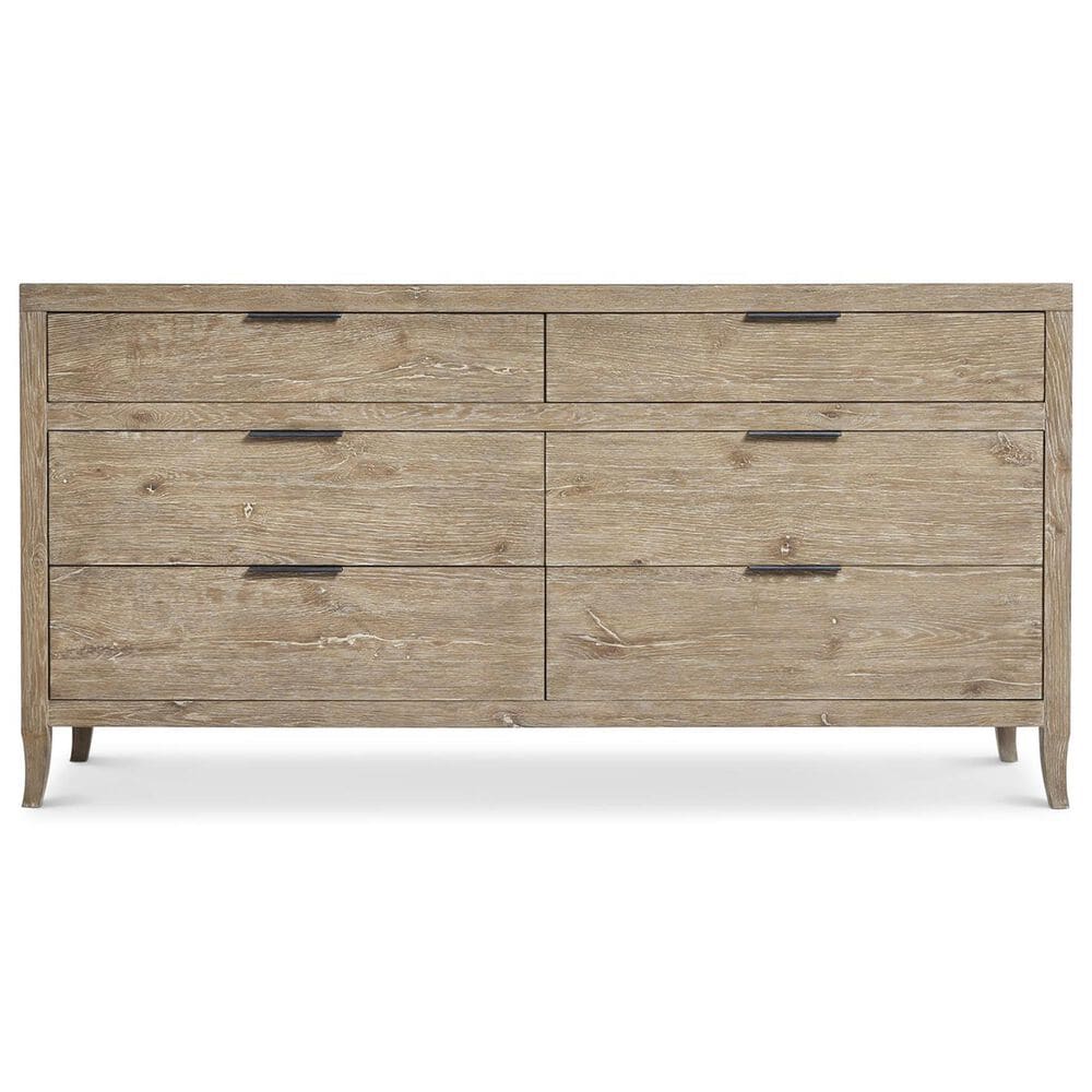 Bernhardt Tribeca 3-Piece Queen Bedroom Set in White Fabric, , large
