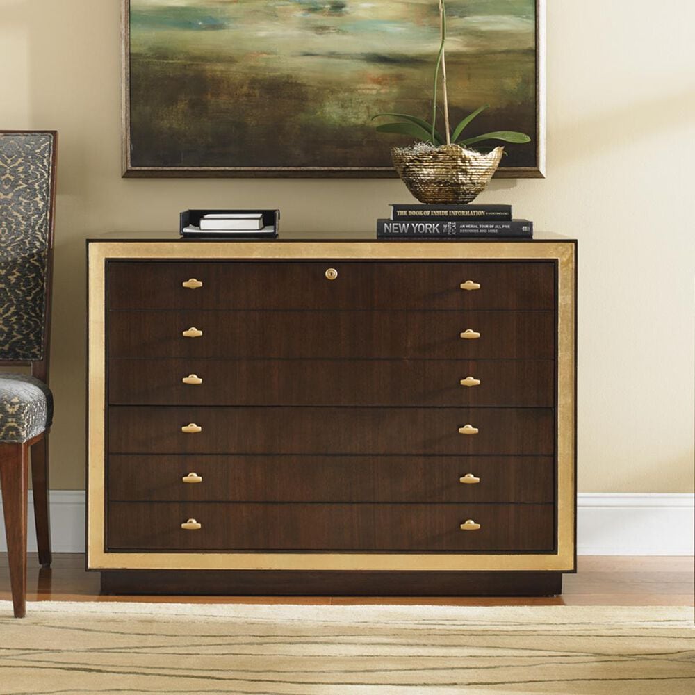 Sligh Bel Aire Beverly Palms File Chest in Walnut, , large