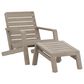 Homestyles Sustain 2-Piece Patio Adirondack Chair Set in Stain Brown, , large