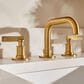 Kohler Castia Widespread Bathroom Sink Faucet in Vibrant Brushed Moderne Brass, , large