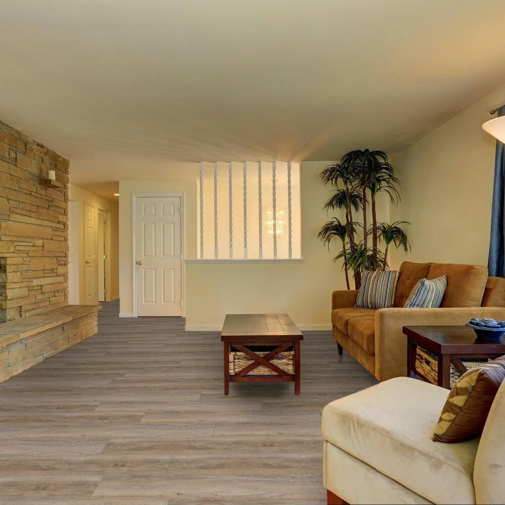 Fuzion SmartDrop 7 Driftwood 7&quot; x 48&quot; Luxury Vinyl Plank, , large