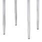 HOMLUX Abbe End Table in Chrome, , large