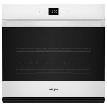 Whirlpool 30" Smart Built-In Single Electric Wall Oven with Air Fry in White, , large