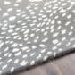 Surya Athena 9" x 12" Gray and Cream Area Rug, , large