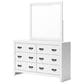 Ashley 4 Piece Twin Panel Bed Set, , large