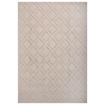 RIZZY Driftwood 5" x 7"9" Ivory, , large