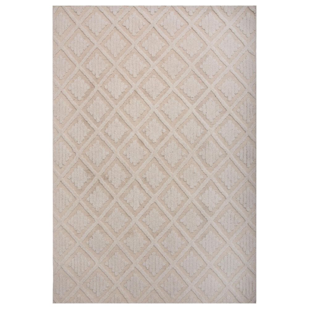 RIZZY Driftwood 5" x 7"9" Ivory, , large