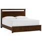 Riva Ridge Modern Loft King Storage Panel Bed with Two Nightstands in Brownstone, , large