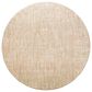 Surya Masterpiece MPC-2308 Medium Gray, Beige, Tan and Medium Brown 5"3" Round Area Rug, , large