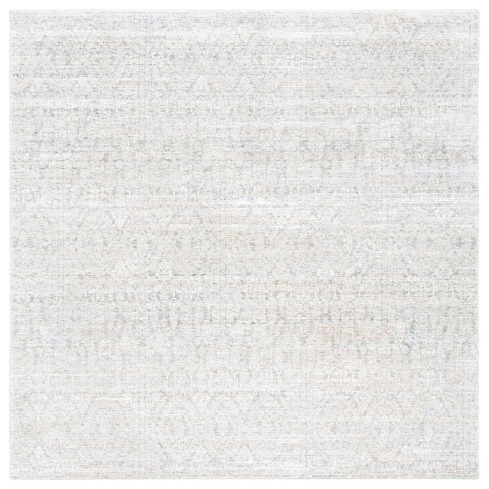 Safavieh Webster WBS336G 6"7" Square Grey and Beige Area Rug, , large
