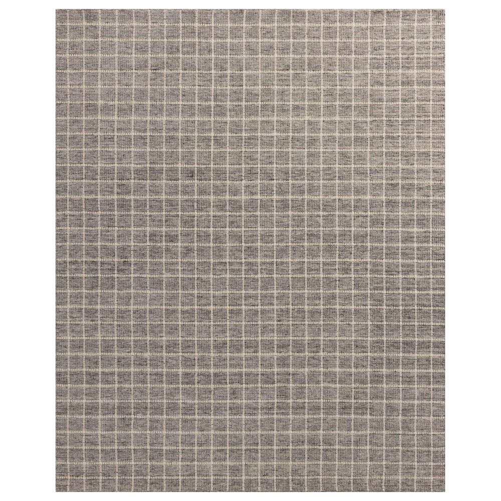 Amber Lewis x Loloi Cedar 5"6" x 8"6" Charcoal and Ivory Area Rug, , large