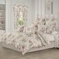 Royal Court Chablis 4-Piece Queen Comforter Set in Rose Gold, , large