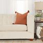 Rizzy Home 20"" x20" Down Filled Pillow in Terra Cotta, , large
